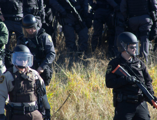 Conversation with Federal Agents dispatched to Standing Rock